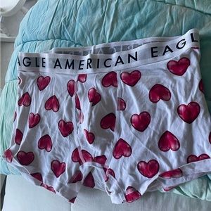 size M mens boxers from american eagle